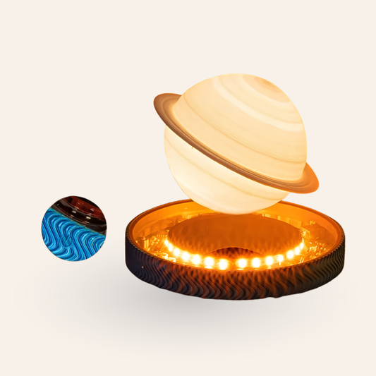 AeroSphere Levitating Saturn Moon Lamp