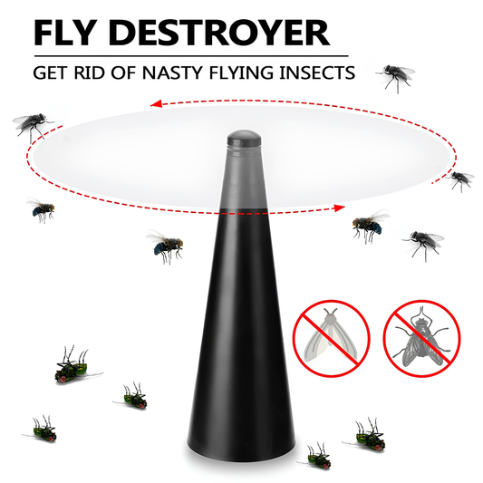 Table Fly Fan Food Repellent