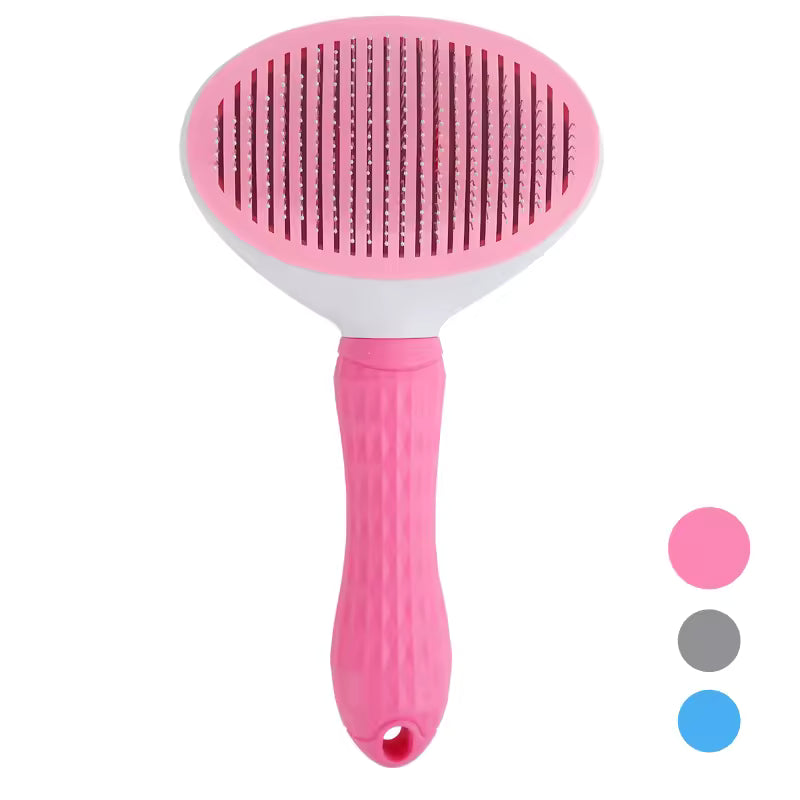 Self-Cleaning Electric Pet Brush