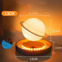AeroSphere Levitating Saturn Moon Lamp