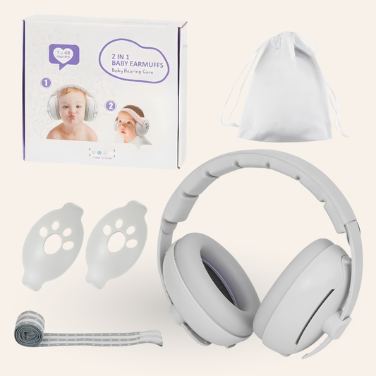 SoundGuard  2-in-1 Baby Airplane Anti-Noise Muffs