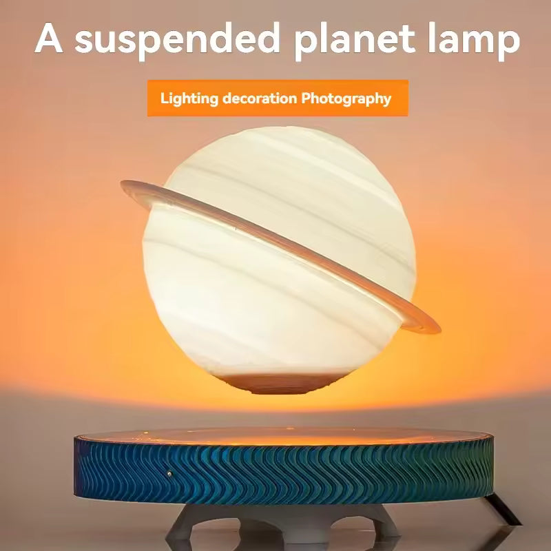 AeroSphere Levitating Saturn Moon Lamp