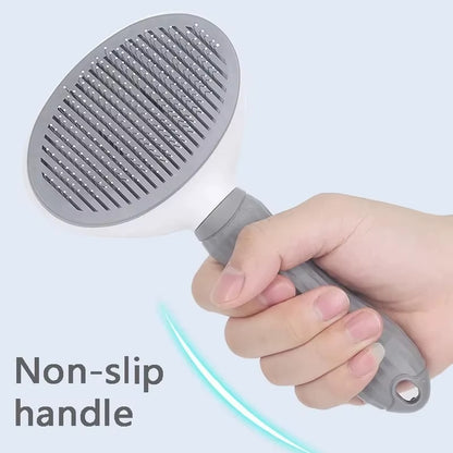 Self-Cleaning Electric Pet Brush