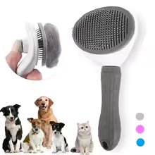 Self-Cleaning Electric Pet Brush