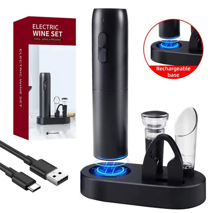Automatic Electric Wine Opener Kit
