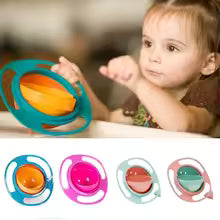 OrbitBowl 360 Rotate Baby Training Dish
