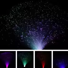 LED Fiber Optic Lamp Multicolor Star Sky Light