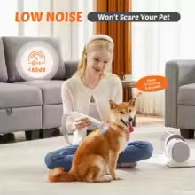 Pet Grooming Vacuum Clipper Kit