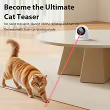 Automatic Cat Laser Toy Sleek Tower