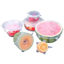 Silicone Stretch Lids Reusable Pack