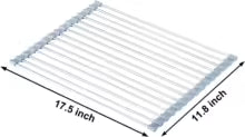 Over the Sink Roll Up Dish Rack