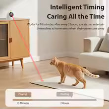 Automatic Cat Laser Toy Sleek Tower