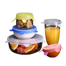 Silicone Stretch Lids Reusable Pack