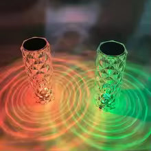 Crystal Diamond Touch Control Lamp