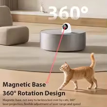 Automatic Cat Laser Toy Sleek Tower