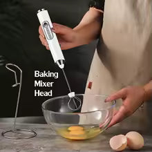 Electric Milk Frother Handheld Stand