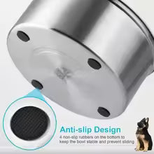 Splash-Free Floating Disk Dog Bowl