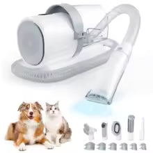 Pet Grooming Vacuum Clipper Kit