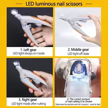 LED Lighted Pet Nail Clipper