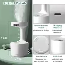 Anti-Gravity Water Drop Humidifier