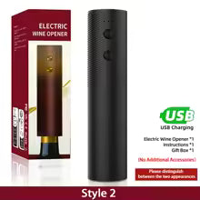 Automatic Electric Wine Opener Kit