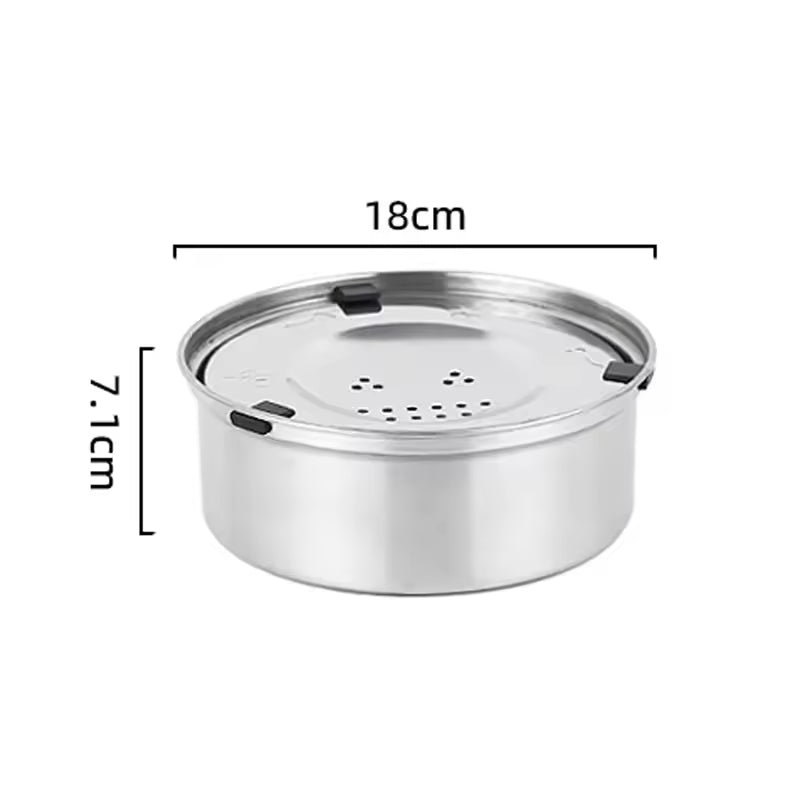 Splash-Free Floating Disk Dog Bowl