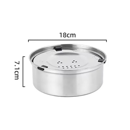 Splash-Free Floating Disk Dog Bowl