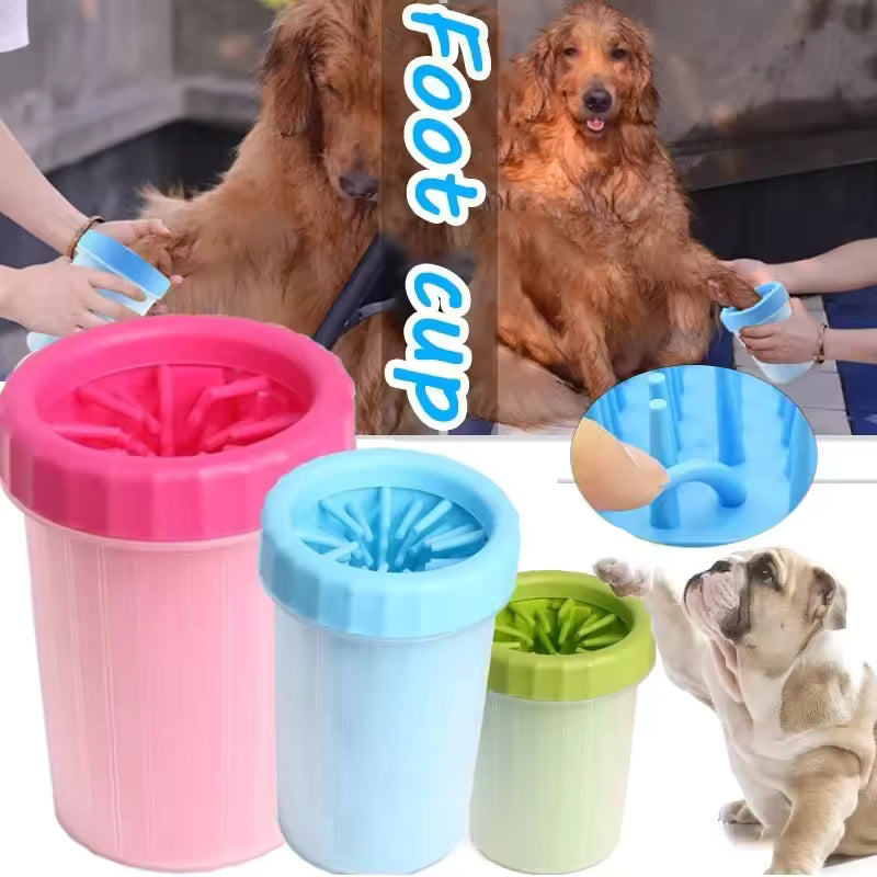 Automatic Silicone Pet Paw Cleaner Cup