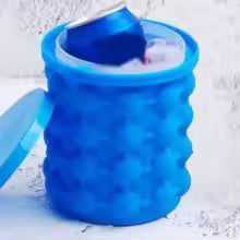 1pc-Silicone Ice Cube Maker Portable Bucket