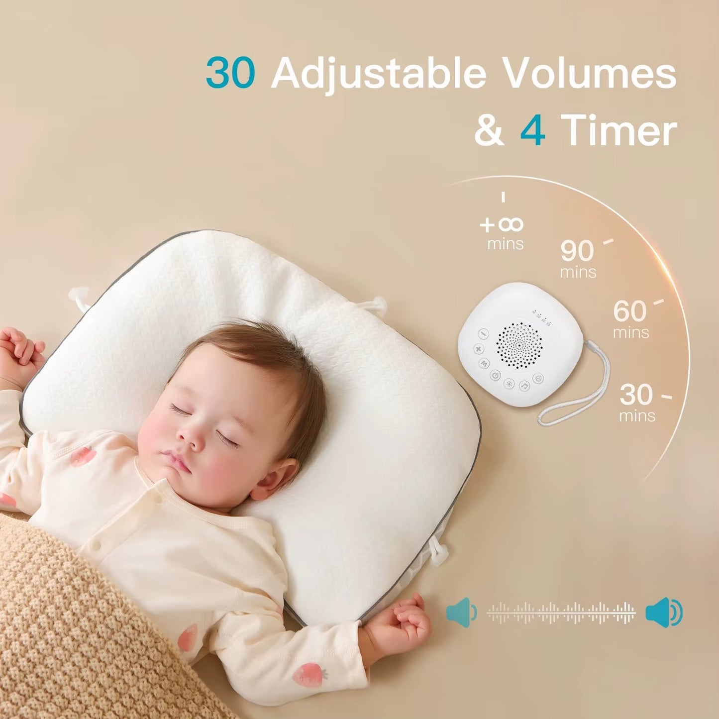 RestSync Rechargeable Sleep Aid & Night Light
