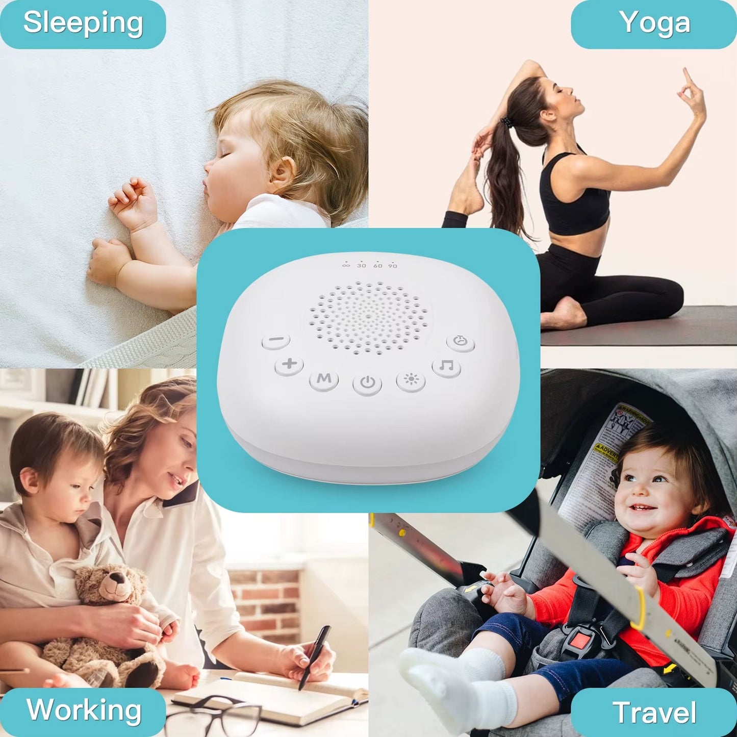 RestSync Rechargeable Sleep Aid & Night Light