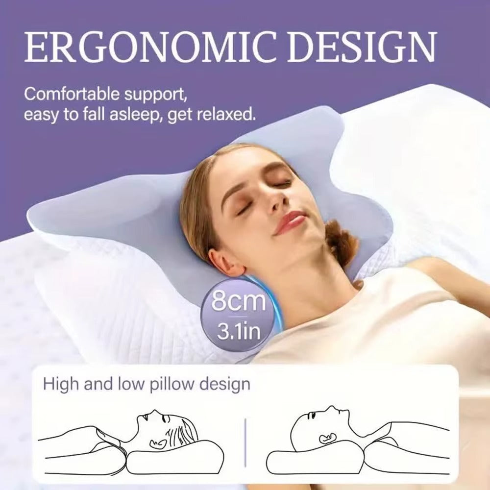CervicalRest  Butterfly Memory Foam Pillow