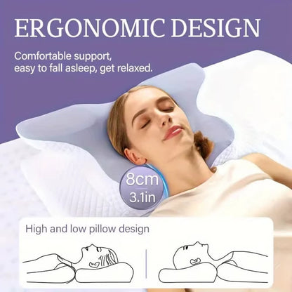 CervicalRest  Butterfly Memory Foam Pillow