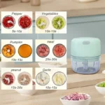Mini Rechargeable Garlic Chopper 250ML - Image 3