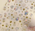 Shell & Starfish Nail Stickers - Image 3