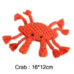 Cartoon Animal Dog Rope Toy - Image 3