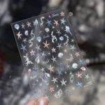 Shell & Starfish Nail Stickers - Image 4