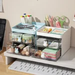 Small Desk Organizer with Drawer